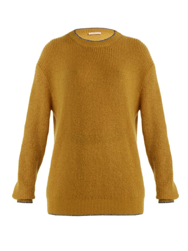 Christopher Kane Contrast-trim Round-neck Sweater