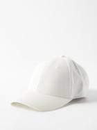 Moncler - Embroidered-logo Cotton-gabardine Baseball Cap - Mens - White