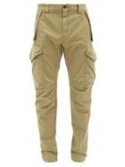 Matchesfashion.com C.p. Company - Goggle-lens Cotton-blend Cargo Trousers - Mens - Green