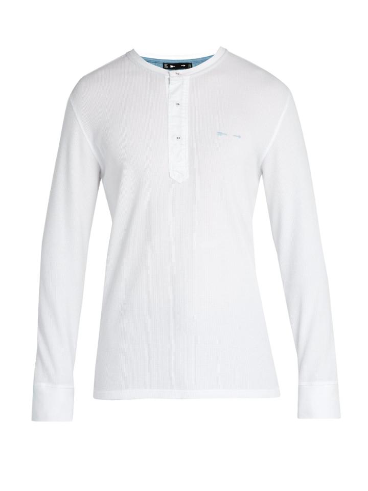 The Upside Santa Fe Cotton Henley Top