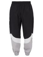 Matchesfashion.com Vetements - Mustermann Panelled Cotton Shell Track Pants - Mens - Black White