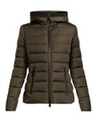 Matchesfashion.com Moncler - Tetras Quilted Down Jacket - Womens - Khaki