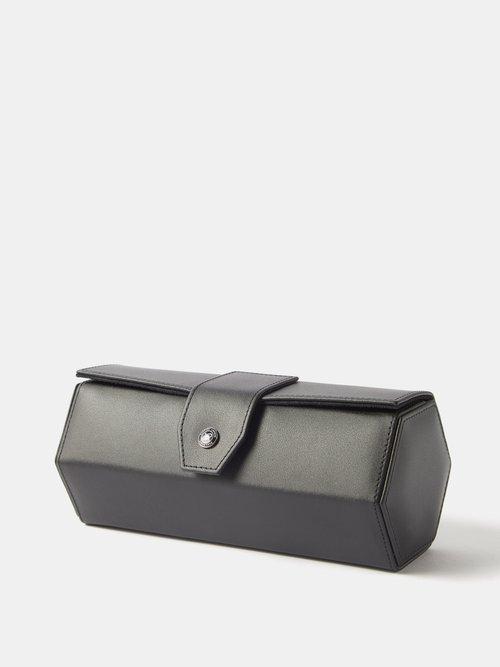 Rapport London - Vantage Leather Watch Box - Mens - Black