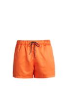 Matchesfashion.com Paul Smith - Zebra Appliqu Swim Shorts - Mens - Orange