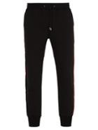 Paul Smith Side-stripe Tapered-leg Cotton Track Pants