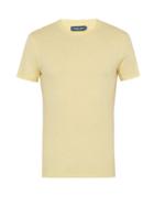 Matchesfashion.com Frescobol Carioca - Crew Neck Cotton Blend T Shirt - Mens - Yellow