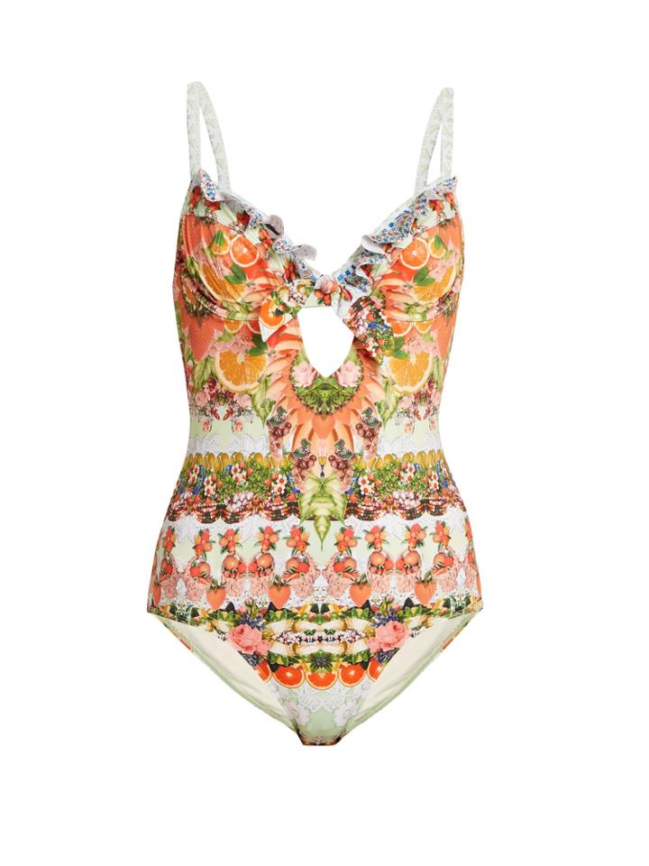 Camilla Frill Tab Tie Swimsuit