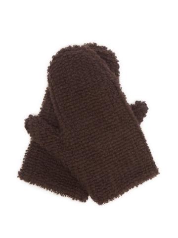 Lisa Yang - Montana Cashmere Mittens - Womens - Brown