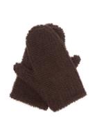 Lisa Yang - Montana Cashmere Mittens - Womens - Brown