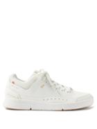 On - The Roger Faux-leather Trainers - Womens - White
