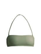 Matchesfashion.com Solid & Striped - The Alexa Bandeau Bikini Top - Womens - Khaki