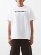 Burberry - Harriston Logo-print Cotton-jersey T-shirt - Mens - White