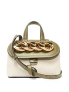 Matchesfashion.com Jw Anderson - Chain Small Leather Cross-body Bag - Womens - Green Multi