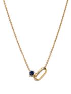 Matchesfashion.com Lizzie Mandler - September Birthstone Sapphire & 18kt Gold Necklace - Womens - Blue Gold