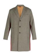 Matchesfashion.com Barena Venezia - Prince Of Wales Checked Wool Overcoat - Mens - Grey Multi