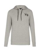 Y-3 Logo-print Hooded Cotton Sweatshirt