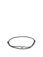 Mens Jewellery Le Gramme - 1g Cord & Sterling-silver Bracelet - Mens - Silver