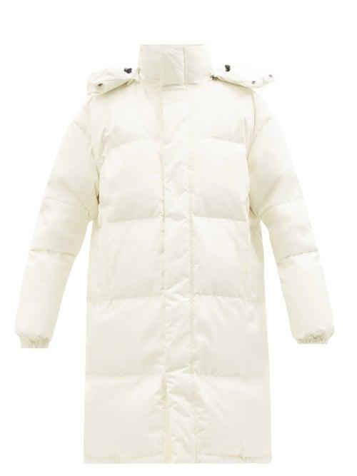 66 North - Dyngja Quilted Down Coat - Womens - Ivory