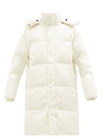 66 North - Dyngja Quilted Down Coat - Womens - Ivory
