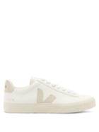 Matchesfashion.com Veja - Campo V-logo Leather Trainers - Womens - White