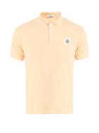 Stone Island Logo-patch Stretch-cotton Piqu Polo Shirt