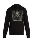 Matchesfashion.com Alexander Mcqueen - Skull Print Hooded Sweatshirt - Mens - Black Multi