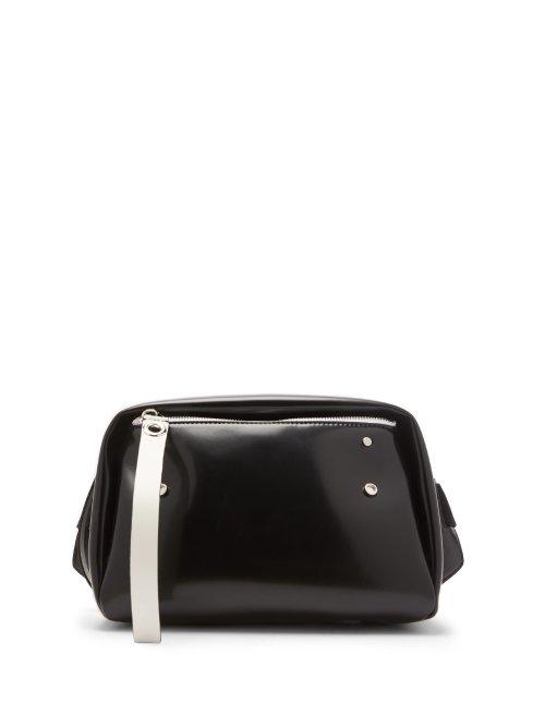 Matchesfashion.com Proenza Schouler - Oversized Cir Belt Bag - Womens - Black