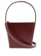 Matchesfashion.com Staud - Edie Leather Bucket Bag - Womens - Burgundy
