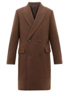 Matchesfashion.com The Row - Mickey Double Breasted Yak Coat - Mens - Brown