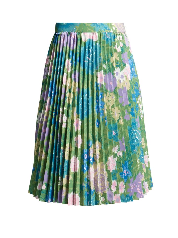 Balenciaga Sunray Pleated Skirt