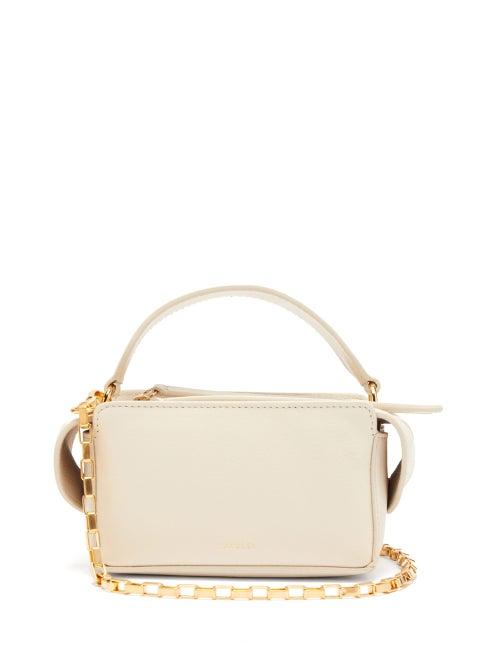Matchesfashion.com Wandler - Yara Mini Leather Cross Body Bag - Womens - White