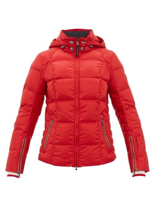 Matchesfashion.com Bogner - Sanne D Down Filled Ski Jacket - Womens - Red