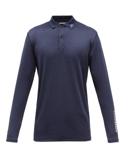 J.lindeberg - Jakob Slim-fit Technical Polo Shirt - Mens - Navy