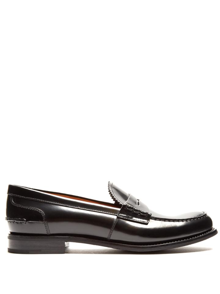 Church's Sally R Leather Penny Loafers