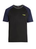 Fendi Bi-colour Technical-jersey T-shirt