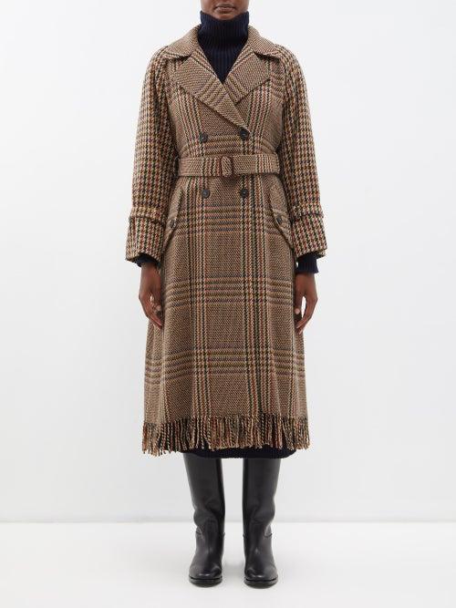 Weekend Max Mara - Cartone Coat - Womens - Camel Check