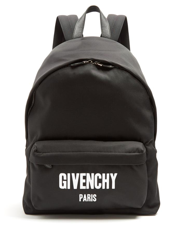 Givenchy Urban Logo-print Canvas Backpack