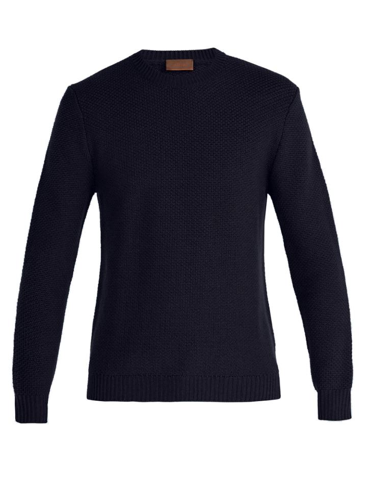 Altea Basketweave Wool Sweater