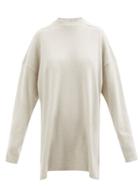 Rick Owens - Tommy Cashmere-blend Sweater - Womens - Ivory