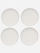 Serax - Set Of Four Inku Stoneware Side Plates - White