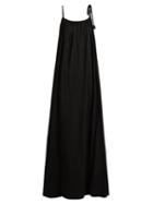 Matchesfashion.com The Row - Dresia Cotton Maxi Dress - Womens - Black