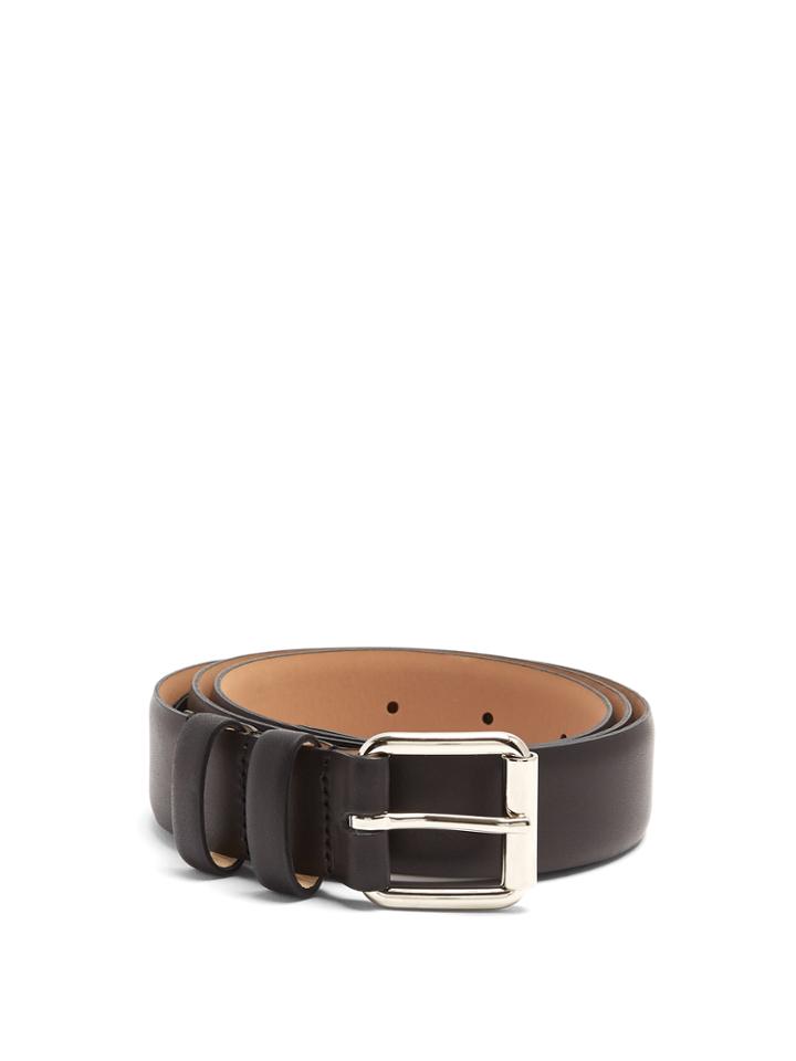 A.p.c. Paris Smooth-leather Belt