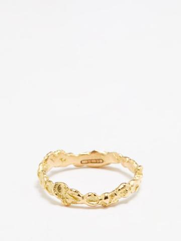 Healers - 18kt Recycled Gold Ring - Mens - Gold