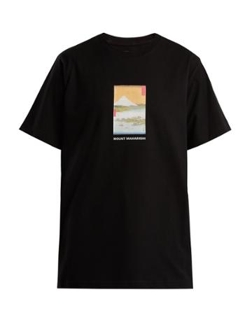 Maharishi Mount Fuji-print Cotton T-shirt