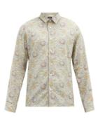 Matchesfashion.com A.p.c. - Hector Paisley-print Cotton-poplin Shirt - Mens - Multi