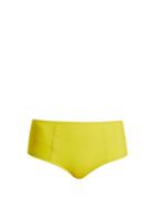 Diane Von Furstenberg Rosin Dot-print High-rise Bikini Briefs