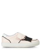 Tod's Frangia Velcro-fastening Leather Trainers