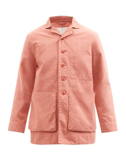 Toogood - Photographer Cotton-canvas Chore Jacket - Mens - Orange