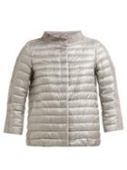 Matchesfashion.com Herno - Quilted Down Jacket - Womens - Silver