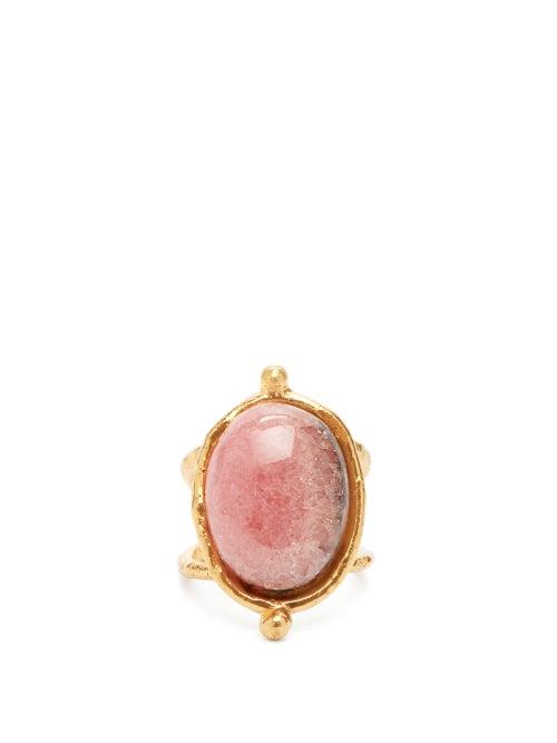 Matchesfashion.com Sylvia Toledano - Rhodochrosite Ring - Womens - Pink